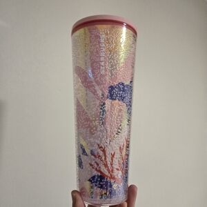 Starbucks Coral Reef Tumbler 24oz